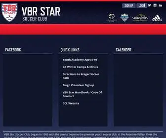 VBRstar.com(VBR Star Soccer Club) Screenshot