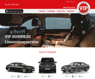 Vbservice.at(Limousinenservice Wien) Screenshot