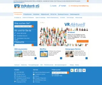 Vbsila.de(Volksbank eG S) Screenshot