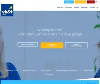VBtverhuurmakelaars.nl(Bekijk direct het aanbod bij vb&t Verhuurmakelaars) Screenshot