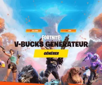 Vbucks-Fortnite.com(Générateur) Screenshot