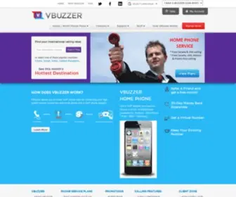 Vbuzzer.com(VoIP Home Phone) Screenshot