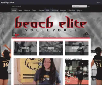 VBvba.net(Beach Elite Volleyball) Screenshot
