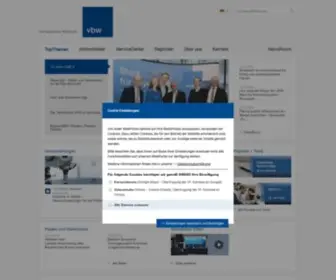 VBW-Bayern.de(Die bayerische Wirtschaft) Screenshot