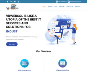 Vbwebsol.com(SEO & Digital Marketing Services) Screenshot