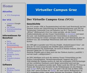 VC-Graz.ac.at(Virtueller Campus Graz (VCG)) Screenshot