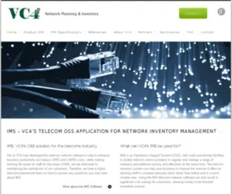 VC4.com(Telecom network planning &amp; inventory software) Screenshot