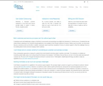 Vcallglobal.com(Call Center Outsourcing vendors in usa) Screenshot
