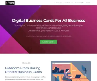 Vcards.live(Online Business Card) Screenshot