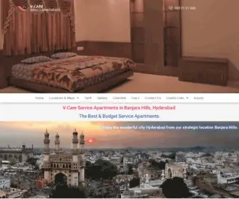 Vcare-Serviceapartments.com(Best Service Apartments in Banjara Hills) Screenshot