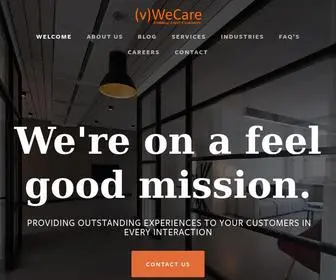 Vcaretec.com(Inbound & Domestic Call Center Outsourcing Services in USA) Screenshot