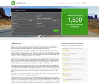 Vcarhire.com(Cheap Car Hire) Screenshot