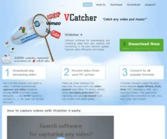 Vcatcher.com(Vcatcher) Screenshot