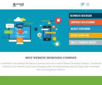 Vcawebsoft.com(Web development) Screenshot