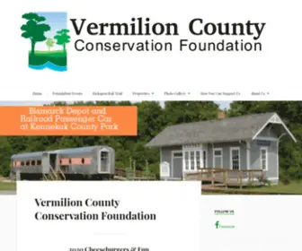 VCcfoundation.info(The Vermilion County Conservation Foundation) Screenshot