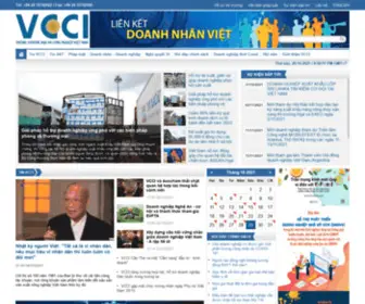 Vcci.vn(Vietnam Chamber of Commerce anh Industry Portal) Screenshot