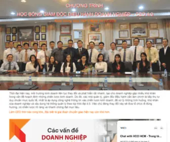 Vcciacademy.com(Đào tạo CEO) Screenshot