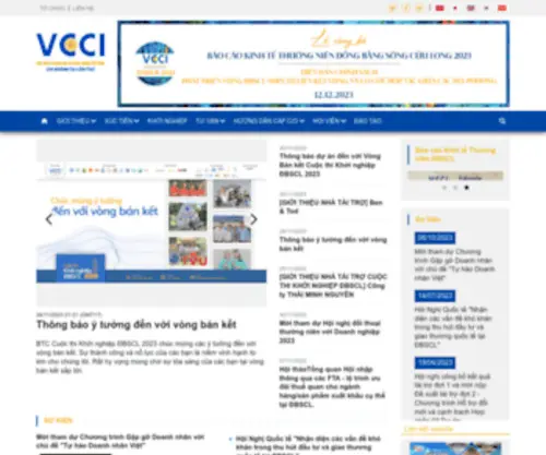Vccimekong.com.vn(VCCI CAN THO) Screenshot