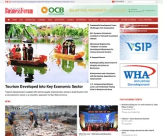 Vccinews.com(Vietnam Business Forum Magazine of Vietnam Chamber of Commerce and Industry (VCCI)) Screenshot