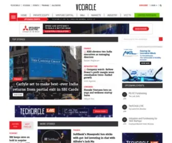 Vccircle.in(Deals) Screenshot