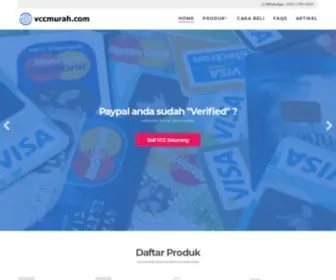 VCcmurah.com(Jual VCC Murah untuk verifikasi PayPal) Screenshot
