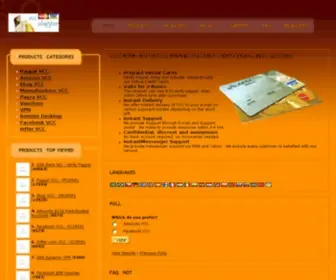 Vccorder.com(Buy VCC (Virtual Credit Card) Verify Paypal) Screenshot