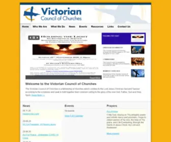 VCC.org.au(The Victorian Council of Churches) Screenshot