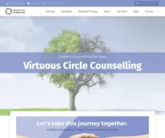 Vccounselling.com(Calgary Counselling Services) Screenshot