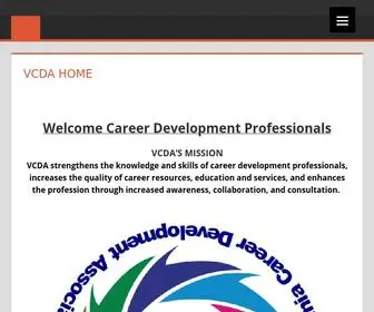 VCDaweb.org(Virginia Career Development Association) Screenshot