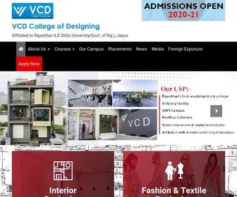 VCDcollege.com(VCD-Design College in Udaipur for Fashion, Textile, Interior, Jewelry) Screenshot