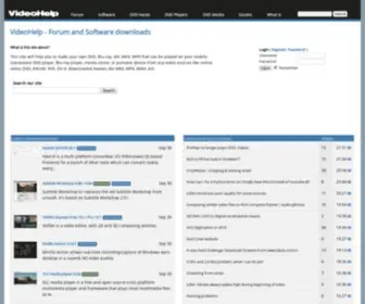 VCDhelp.com(Forum and Software downloads) Screenshot