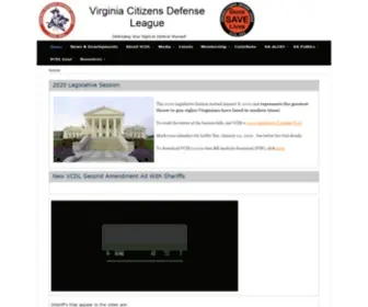 VCDL.org(Virginia Citizens Defense League) Screenshot
