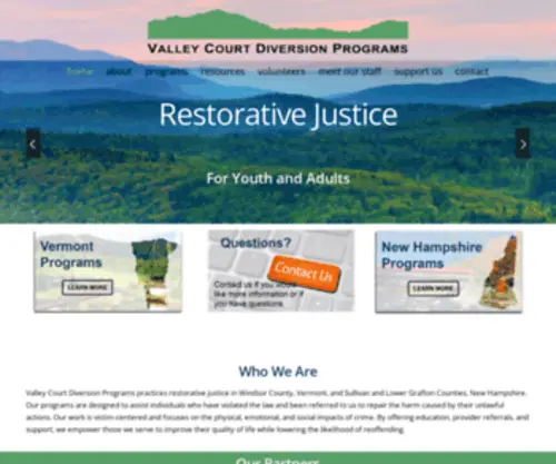 VCDP.org(Valley Court Diversion Programs) Screenshot