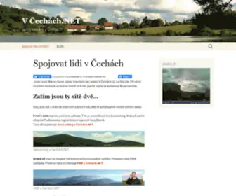 Vcechach.net(Spojovat lidi v Čechách) Screenshot