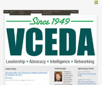 Vceda.org(Ventura County Economic Development Association (VCEDA)) Screenshot