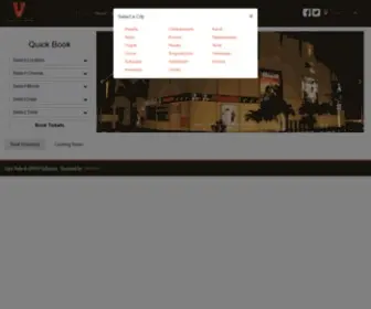 Vcelluloids.com(V Celluloids Online movie ticket booking) Screenshot