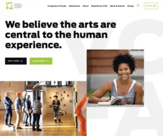 Vcfa.edu(We believe the arts are central to the human experience. VCFA) Screenshot
