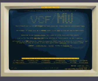 VCFMW.org(Vintage Computer Festival Midwest 15) Screenshot