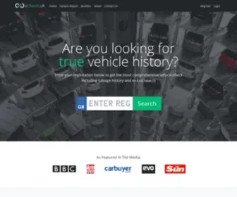 Vcheck.uk(Reveal if vehicle) Screenshot