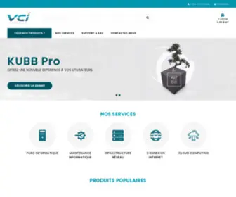 Vci-Informatique.fr(SSII à Lille) Screenshot