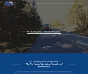 Vciambulances.com(VCI Ambulances) Screenshot