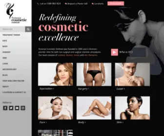 Vci.com.au(Victorian Cosmetic Institute Melbourne) Screenshot