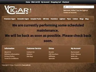 Vcigar.com(Maintenance) Screenshot