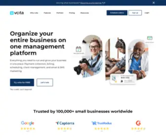 Vcita.com(Client Engagement Platform for Small Businesses by vCita) Screenshot