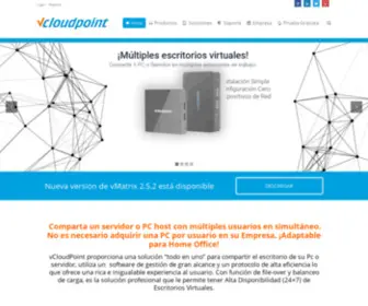 Vcloudpoint.com.ar(Zero Client Computing) Screenshot