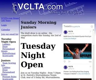 VClta.com(Tennis for Everyone) Screenshot