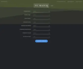 Vcmatchapp.com(VC Match) Screenshot