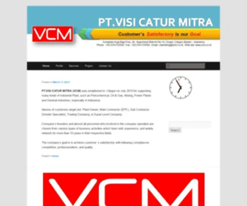 VCM.co.id(PT.Visi Catur Mitra) Screenshot