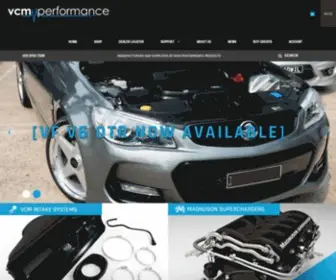 VCMstore.com.au(VCM Performance) Screenshot