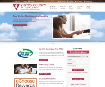 VCNbfamily.com(Vinton County National Bank) Screenshot